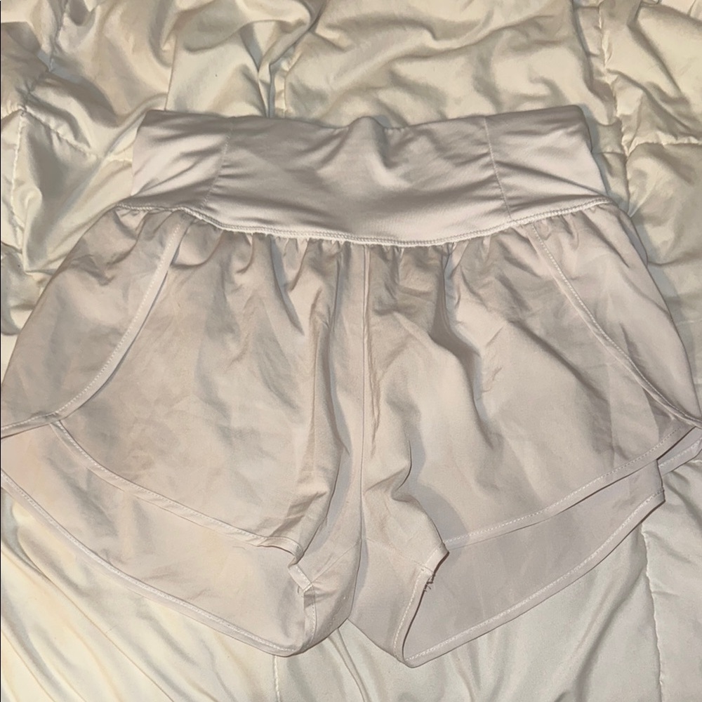 Love Tree White Athletic Shorts